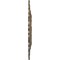 Ekena Millwork Orrington Ceiling Medallion (Fits Canopies up to 6 1/4"), 22"OD x 6 1/4"ID x 1 3/4"P, Warm Silver CM22ORWSS - alternate 2
